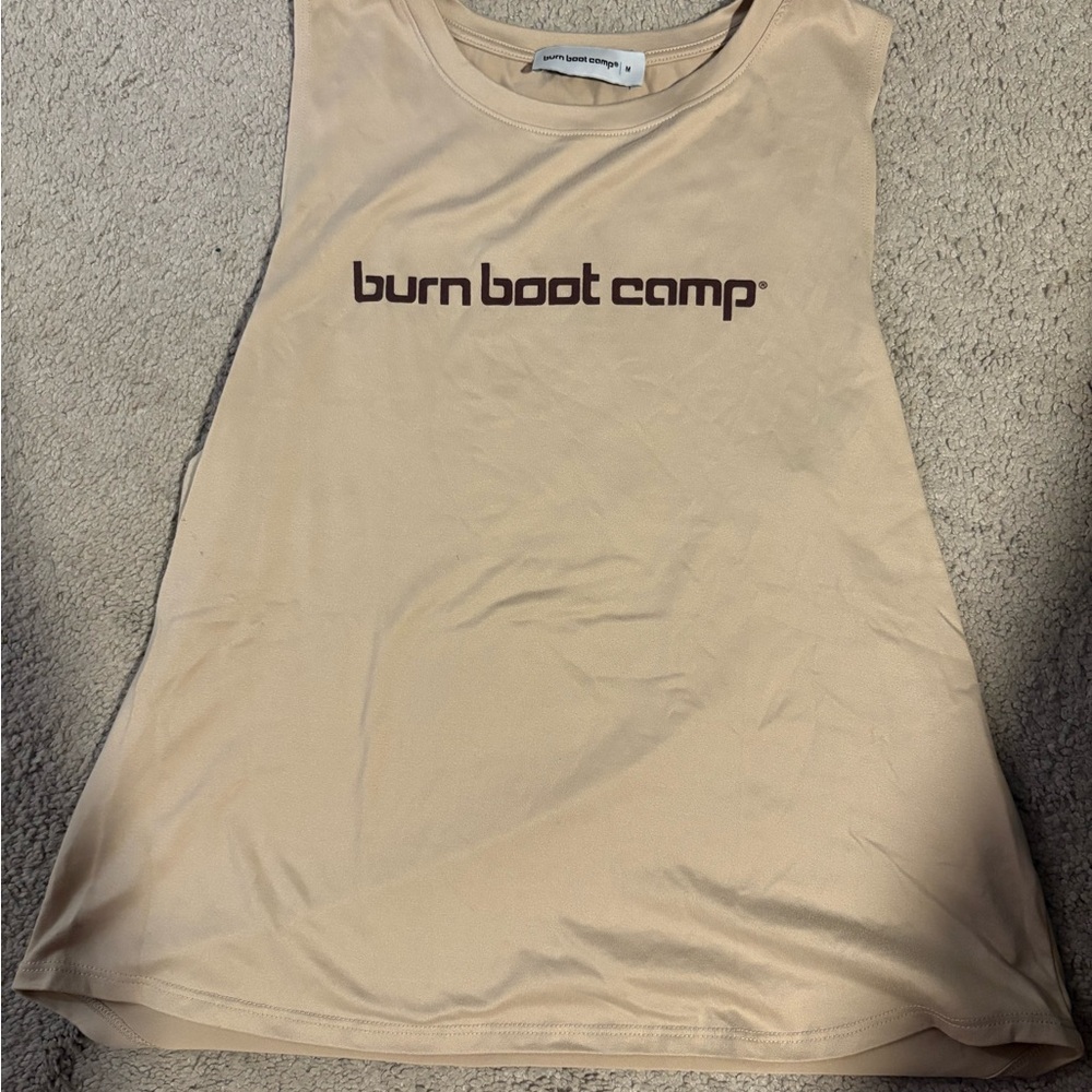Burn Boot Camp Tan Women's Tank Top